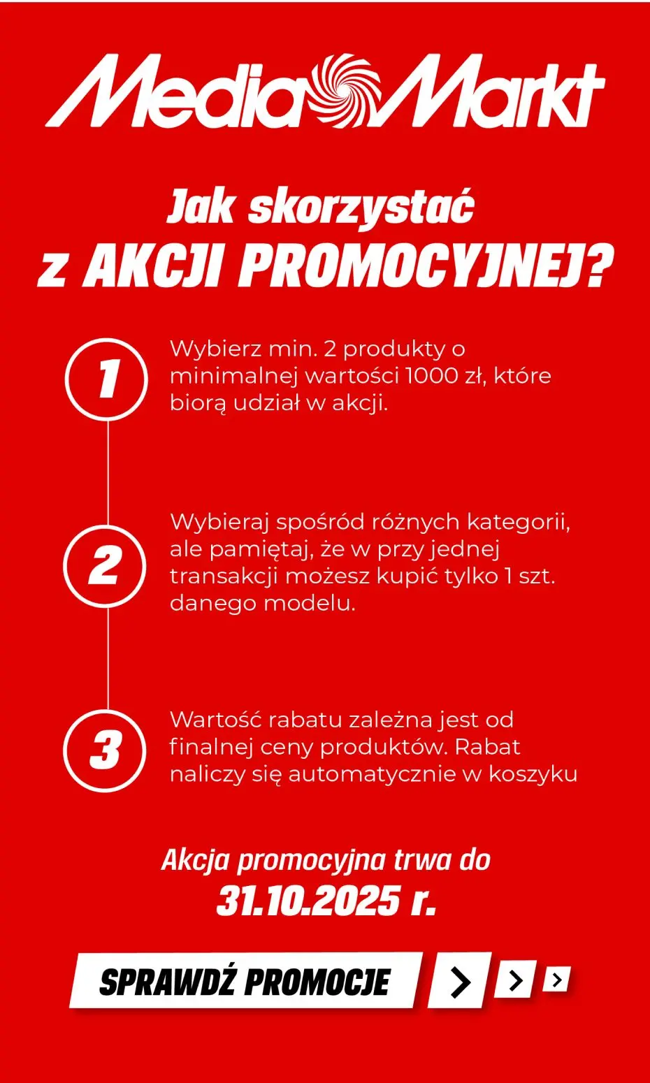 gazetka promocyjna Media Markt Im więcej kupujesz, tym więcej zyskujesz! - Strona 2