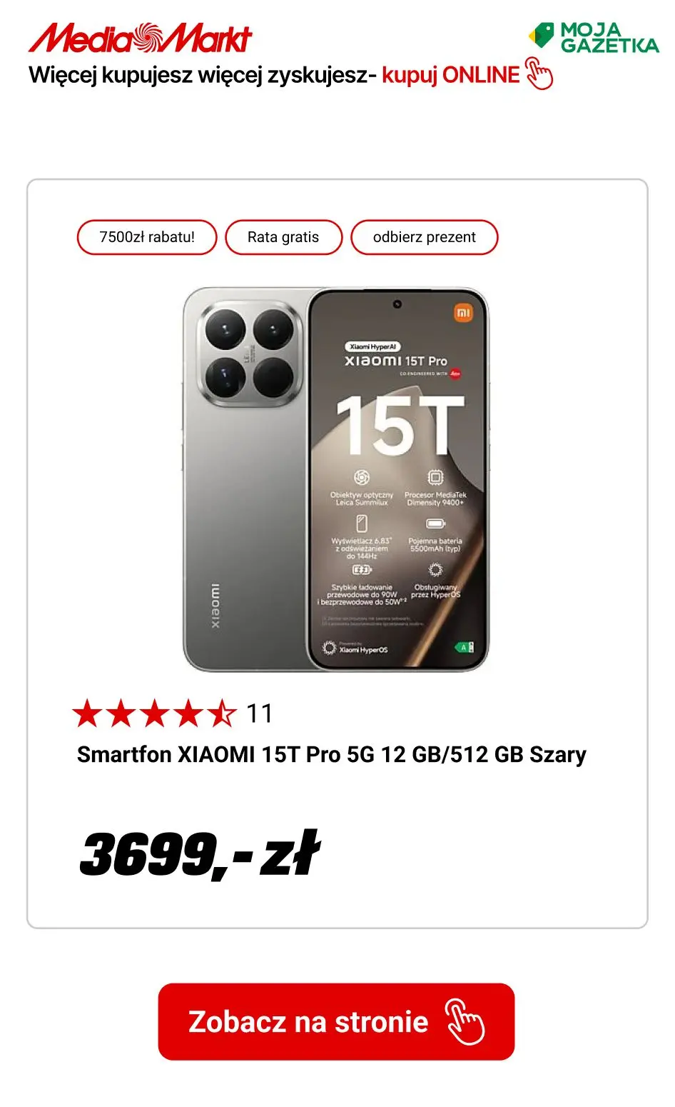 gazetka promocyjna Media Markt Im więcej kupujesz, tym więcej zyskujesz! - Strona 6