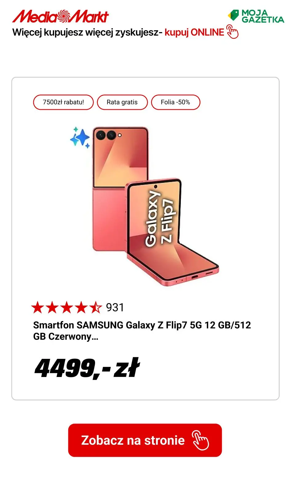 gazetka promocyjna Media Markt Im więcej kupujesz, tym więcej zyskujesz! - Strona 8