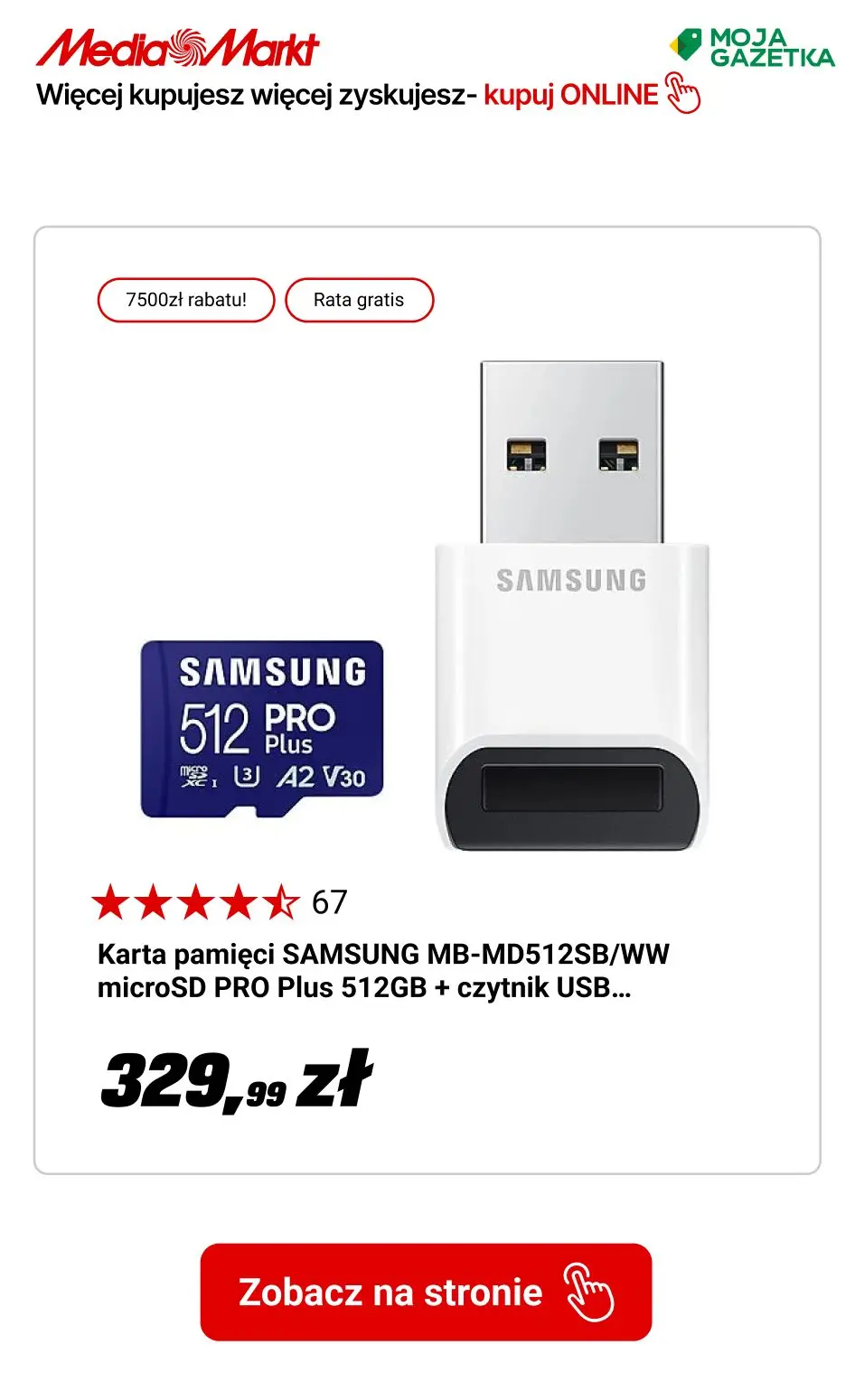 gazetka promocyjna Media Markt Im więcej kupujesz, tym więcej zyskujesz! - Strona 10