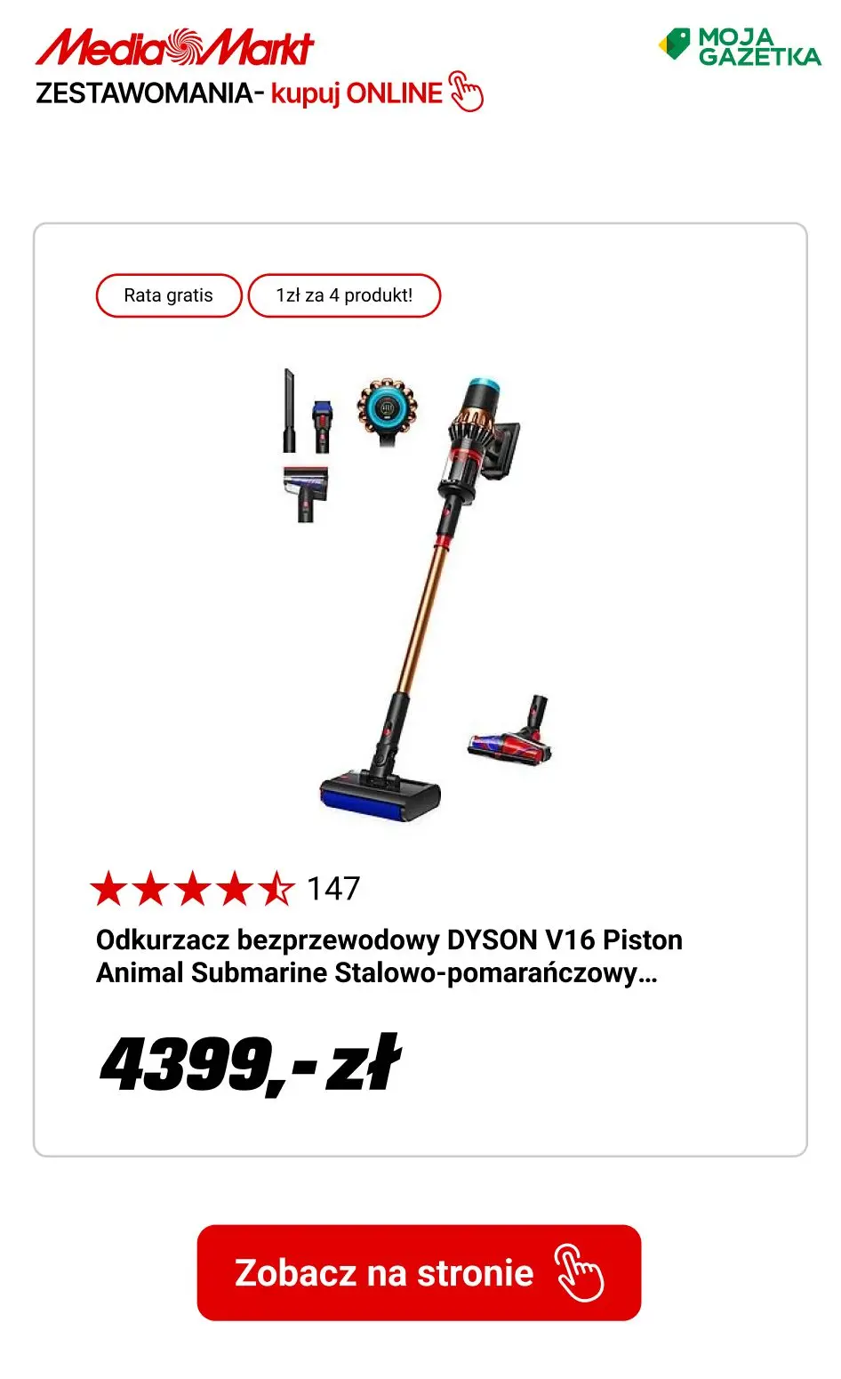 gazetka promocyjna Media Markt ZESTAWOMANIA! Czwarty produkt za 1zł! - Strona 3