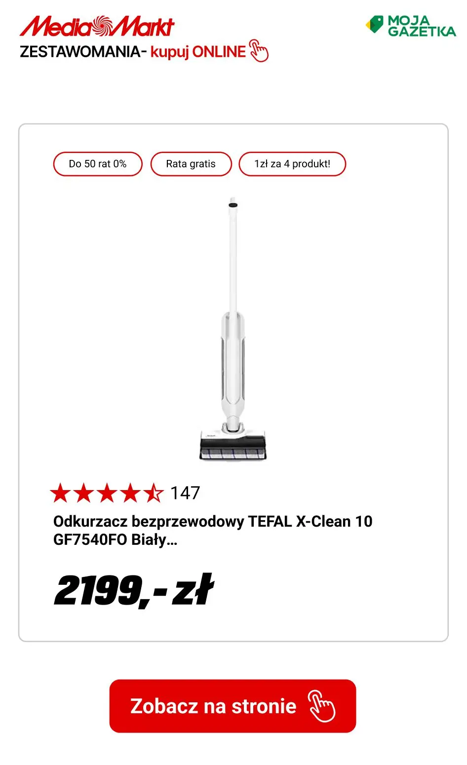 gazetka promocyjna Media Markt ZESTAWOMANIA! Czwarty produkt za 1zł! - Strona 4