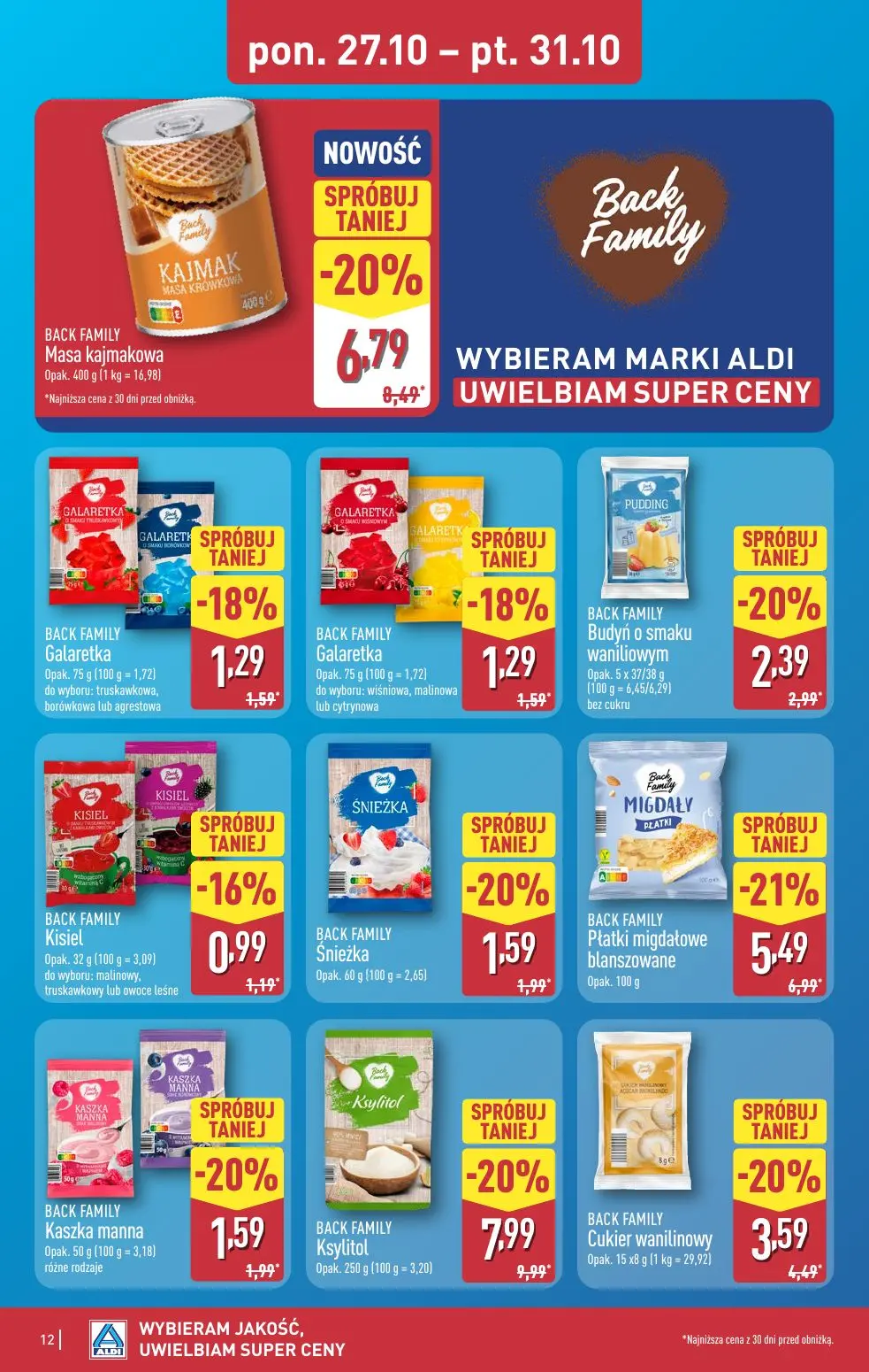 gazetka promocyjna ALDI Aldi super ceny - Strona 12