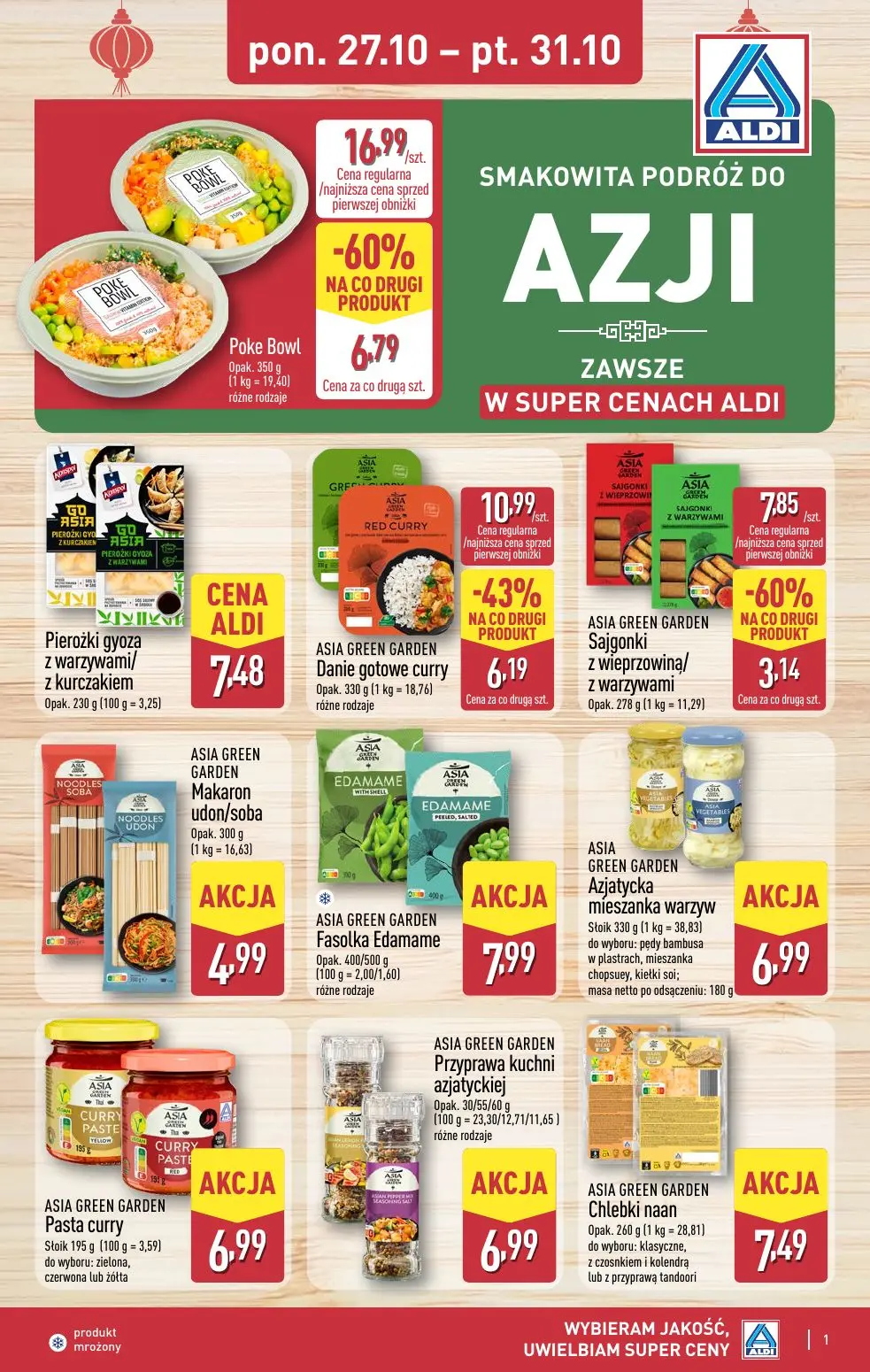 gazetka promocyjna ALDI Smakowita podróż do Azji - Strona 1