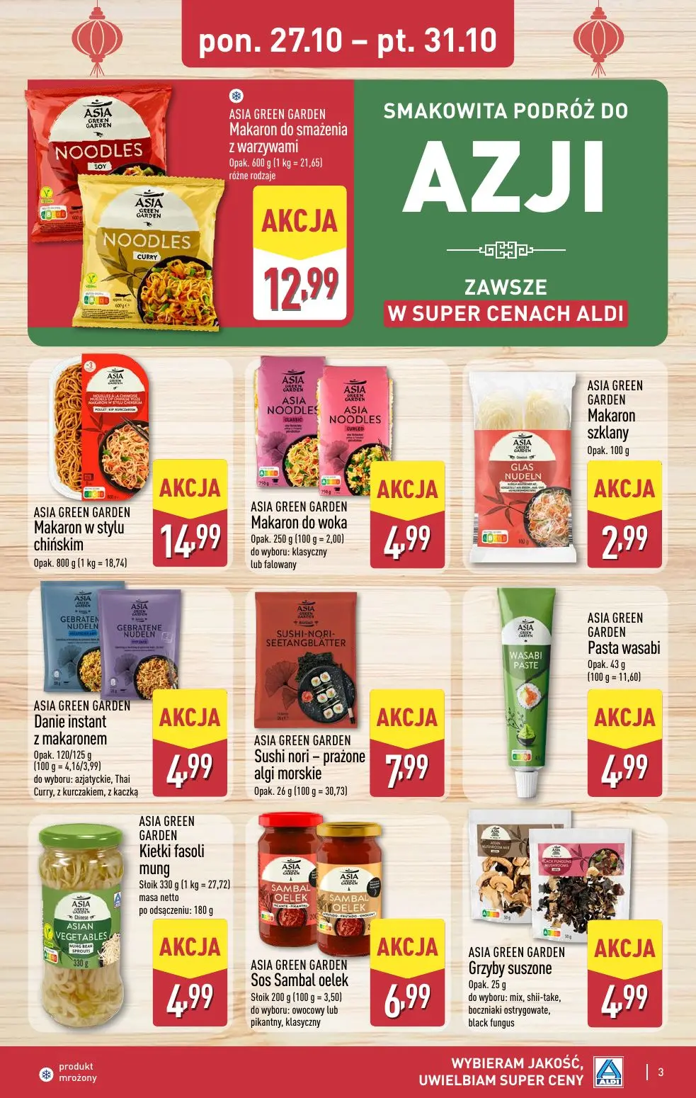 gazetka promocyjna ALDI Smakowita podróż do Azji - Strona 3