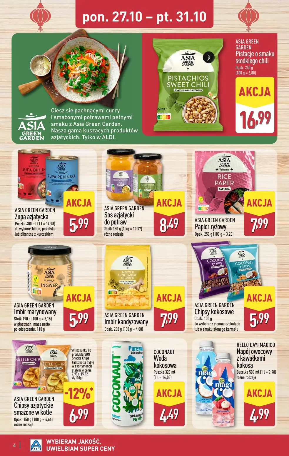 gazetka promocyjna ALDI Smakowita podróż do Azji - Strona 4