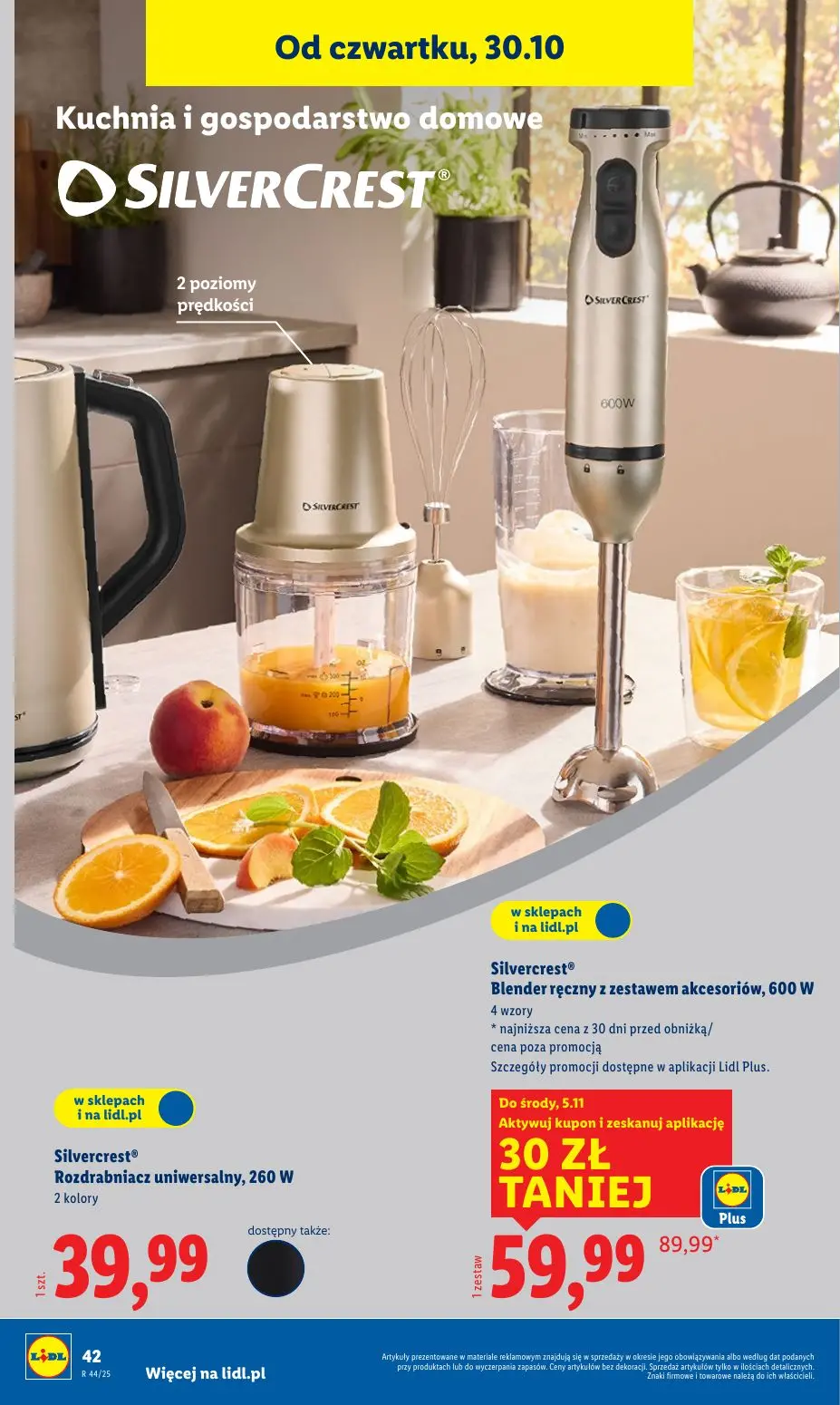 gazetka promocyjna LIDL Co tydzień nowe okazje - Strona 46