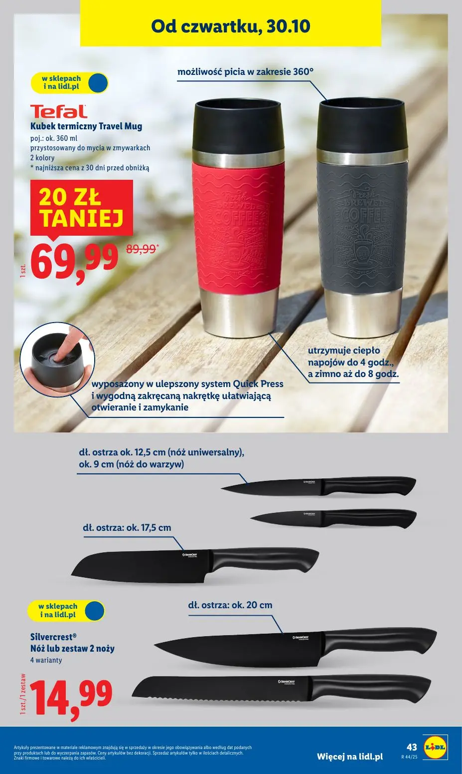 gazetka promocyjna LIDL Co tydzień nowe okazje - Strona 47
