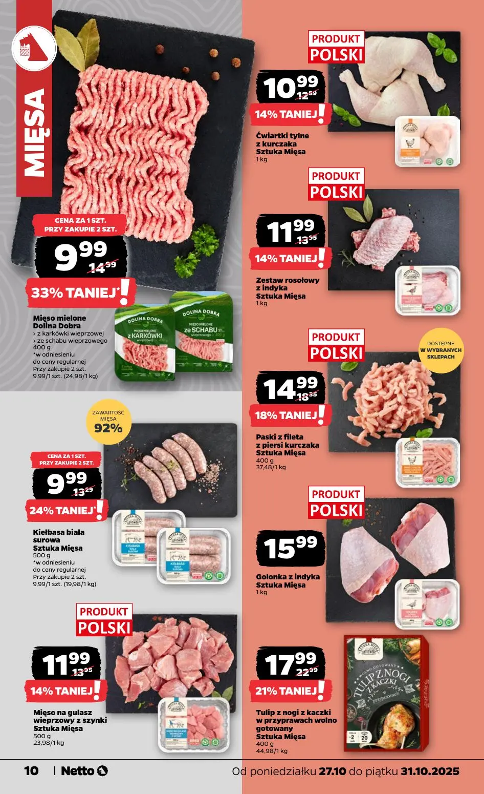 gazetka promocyjna NETTO Od poniedziałku - Strona 10