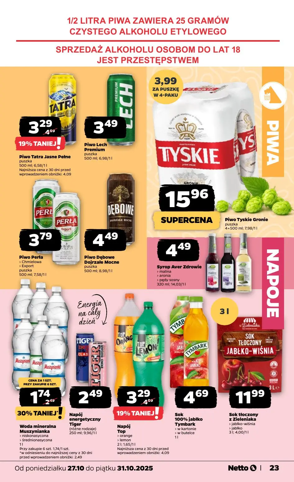 gazetka promocyjna NETTO Od poniedziałku - Strona 23