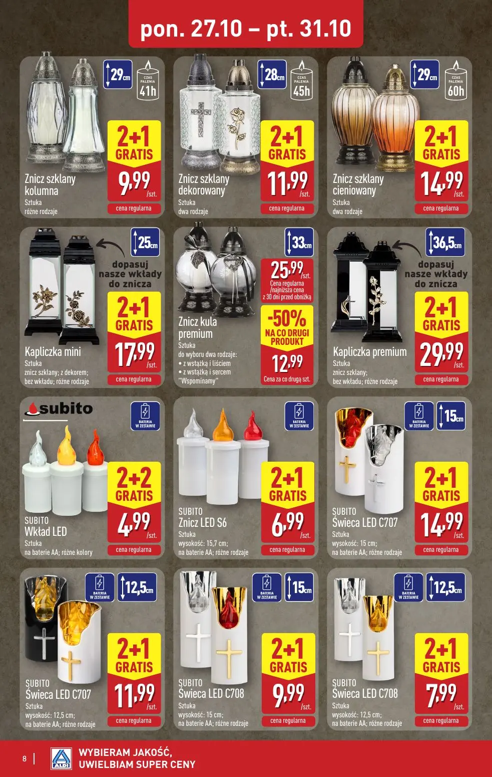 gazetka promocyjna ALDI Weekend super cen - Strona 8