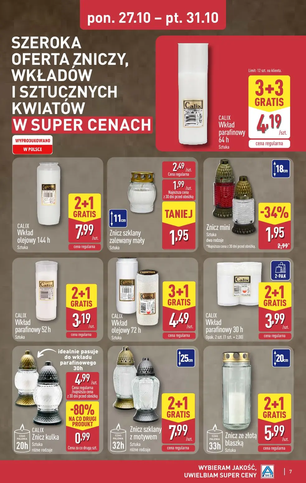gazetka promocyjna ALDI Weekend super cen - Strona 7
