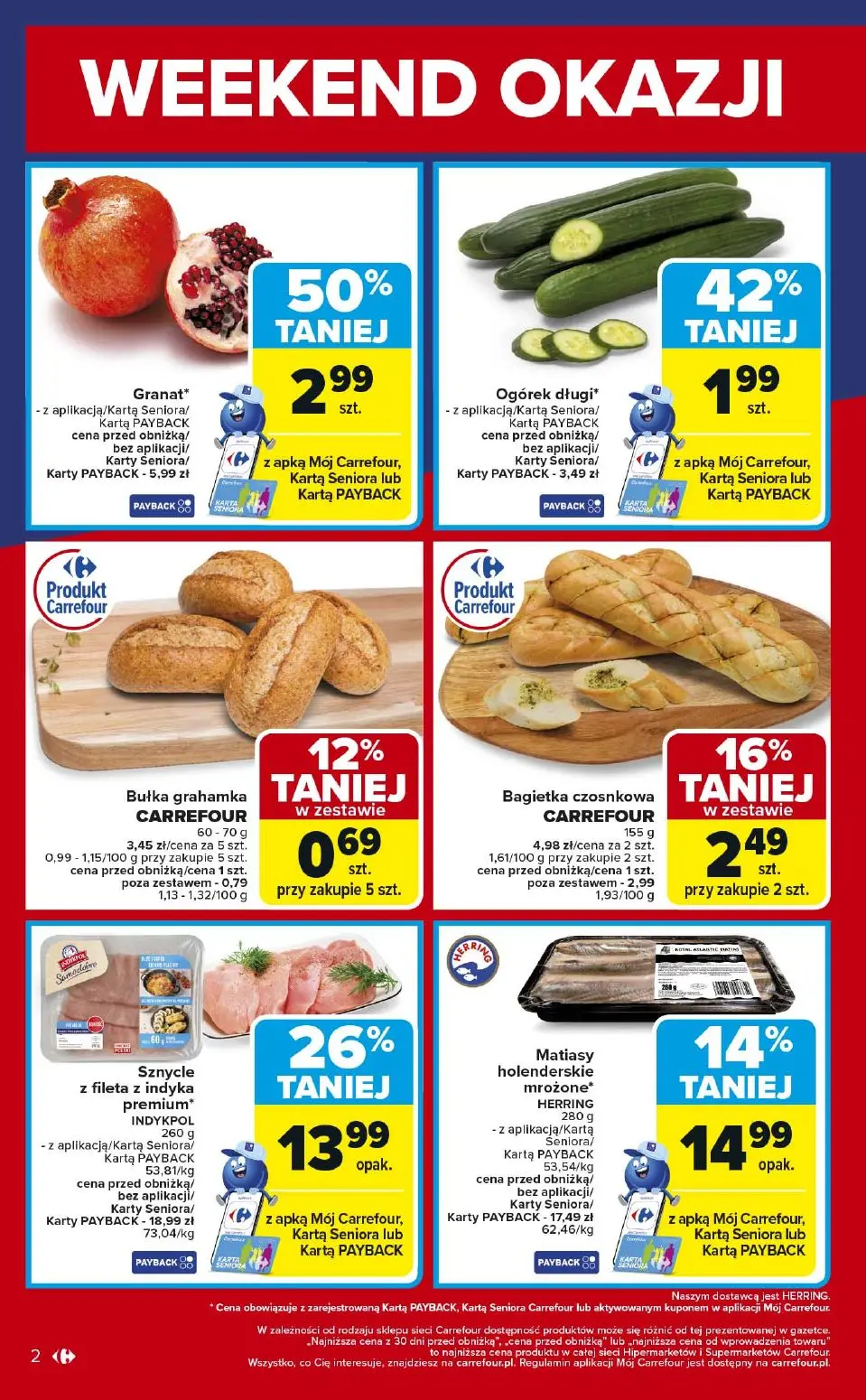 gazetka promocyjna Carrefour Weekend okazji już od środy! - Strona 2