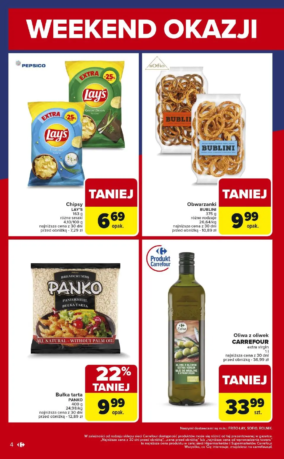gazetka promocyjna Carrefour Weekend okazji już od środy! - Strona 4