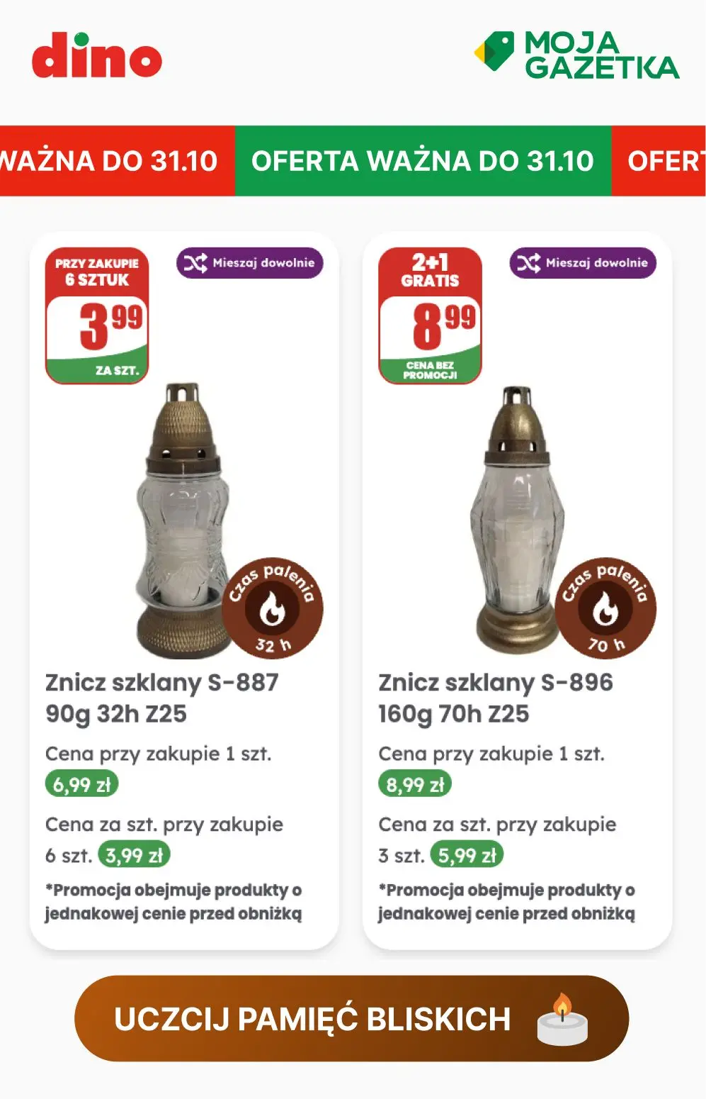 gazetka promocyjna dino Uczcij pamięć bliskich - Strona 4