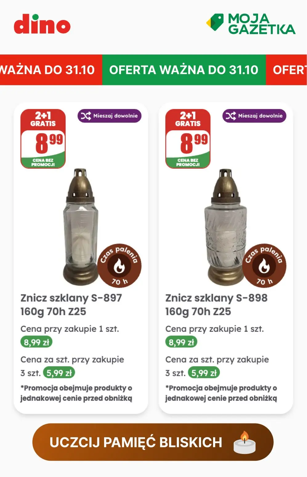 gazetka promocyjna dino Uczcij pamięć bliskich - Strona 5