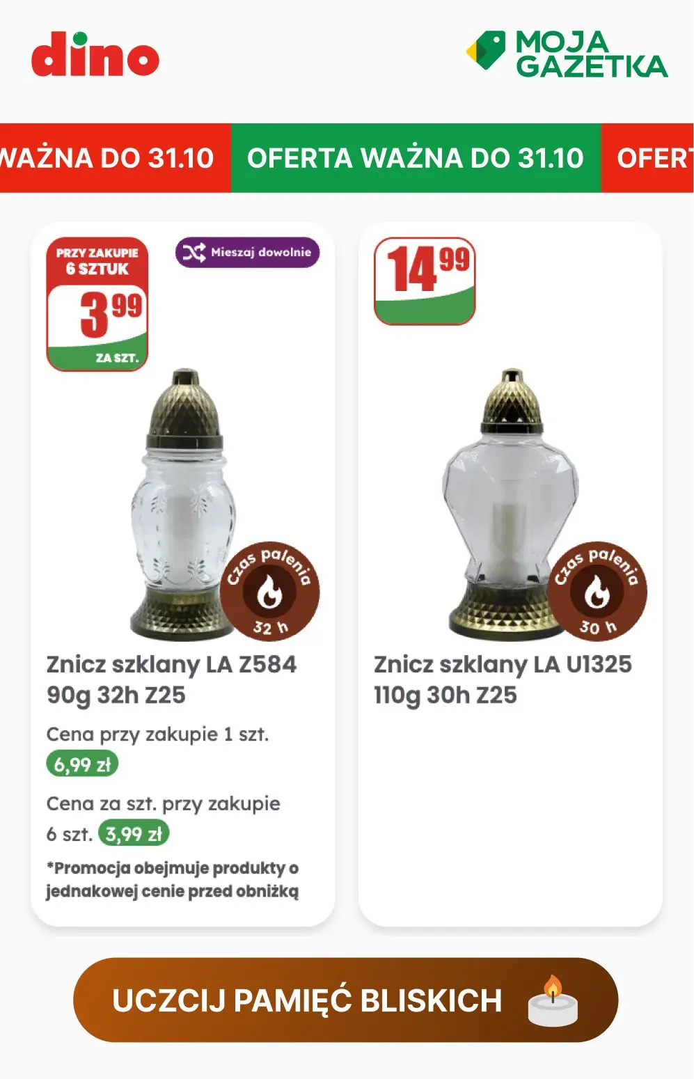 gazetka promocyjna dino Uczcij pamięć bliskich - Strona 7