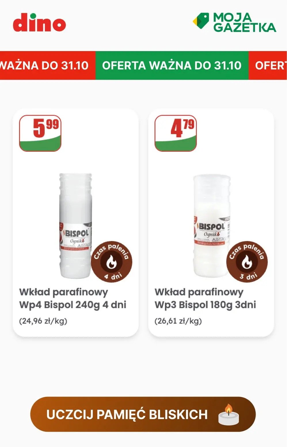 gazetka promocyjna dino Uczcij pamięć bliskich - Strona 15