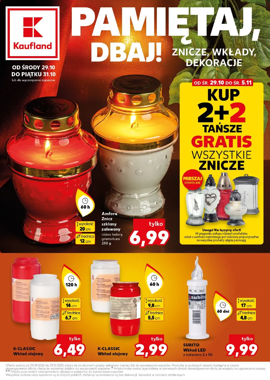 gazetka promocyjna Kaufland Pamiętaj, dbaj! - Strona 1