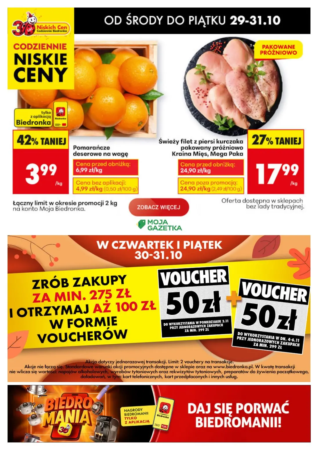 gazetka promocyjna Biedronka Biedronkowe oszczędności - Strona 1