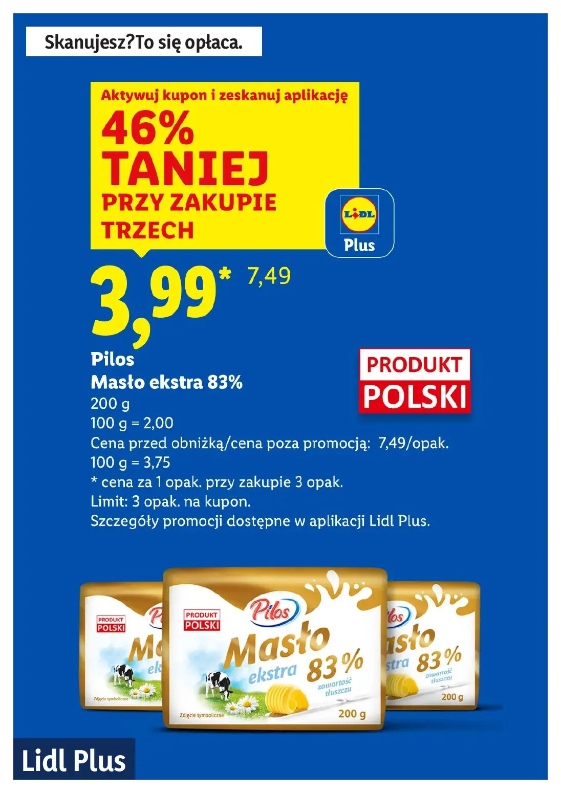 gazetka promocyjna LIDL Lidl plus. Skanujesz - To się opłaca - Strona 7