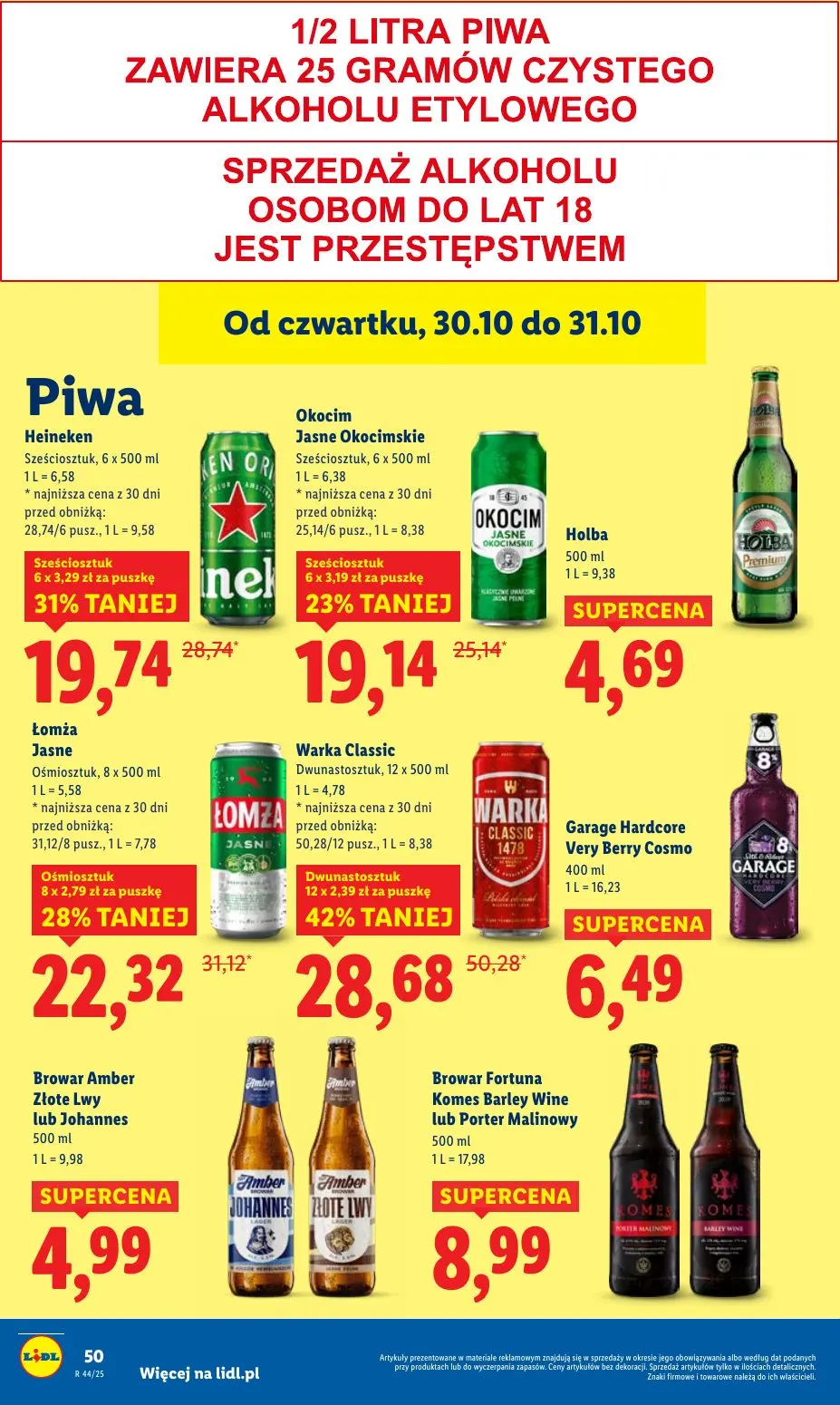 gazetka promocyjna LIDL Od czwartku - Strona 52