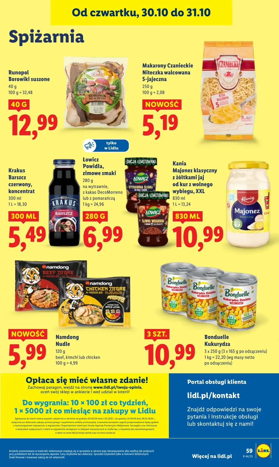 gazetka promocyjna LIDL Od czwartku - Strona 61