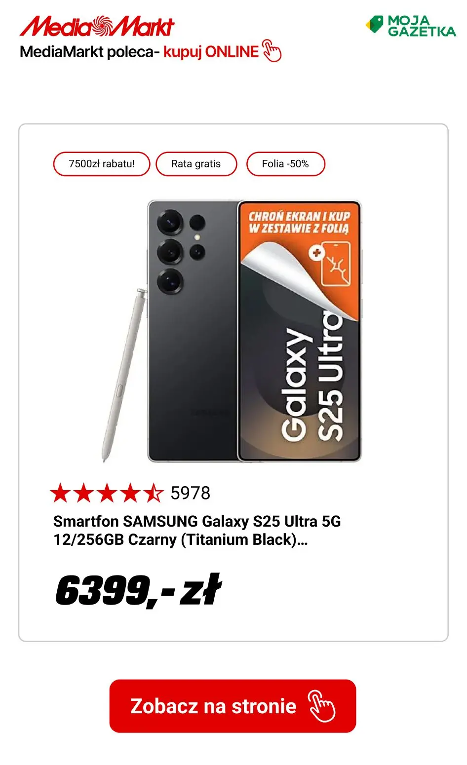 gazetka promocyjna Media Markt MediaMarkt poleca!  - Strona 5