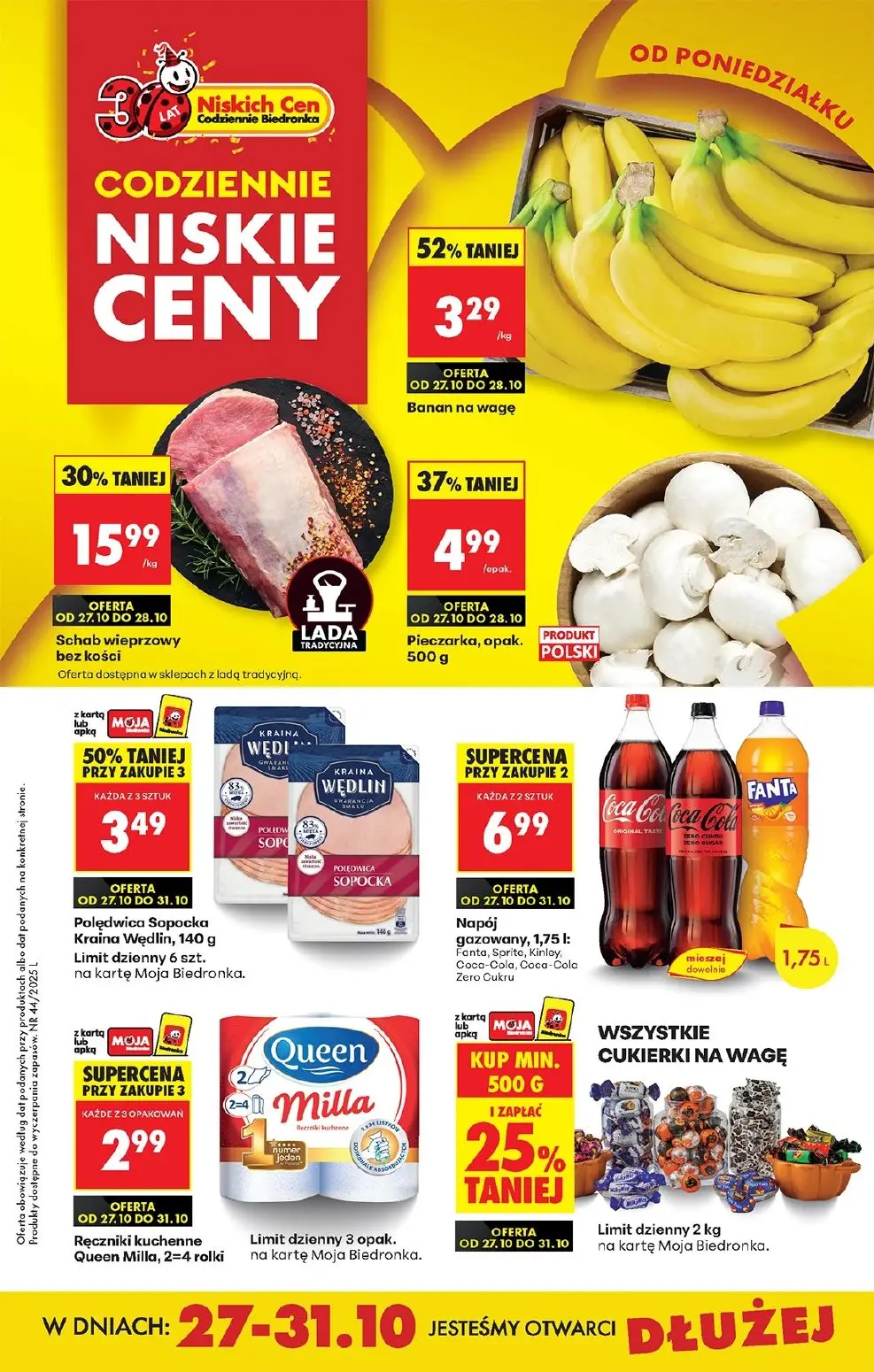 gazetka promocyjna Biedronka Lada tradycyjna. Od poniedziałku  - Strona 1