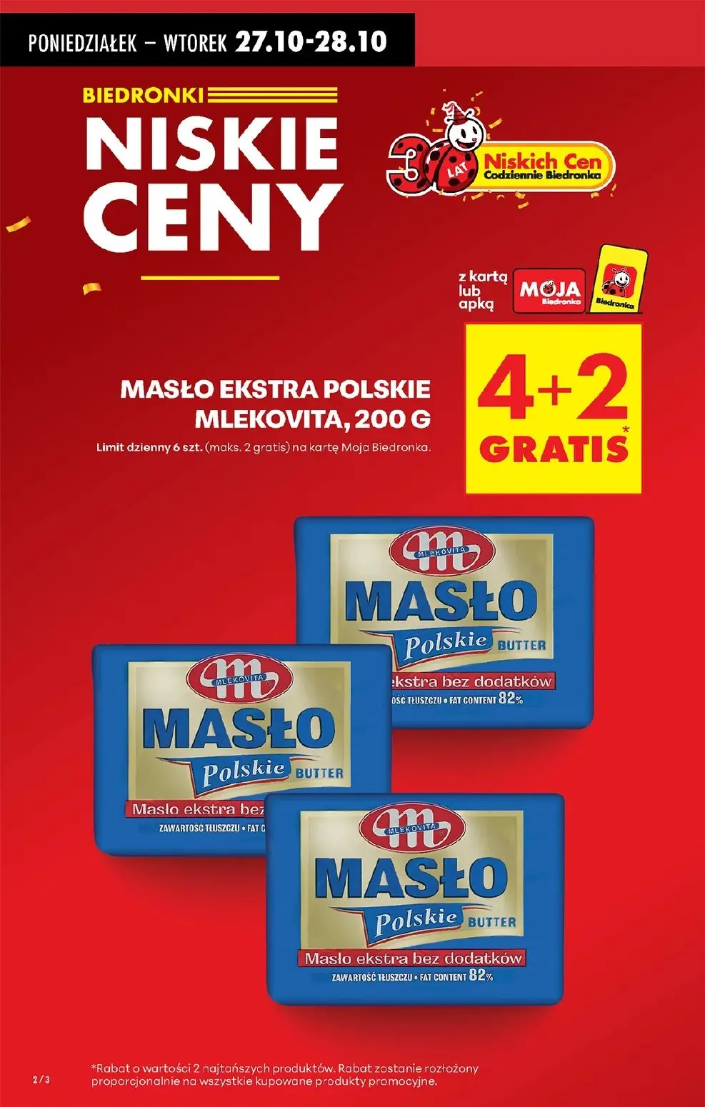 gazetka promocyjna Biedronka Lada tradycyjna. Od poniedziałku  - Strona 2