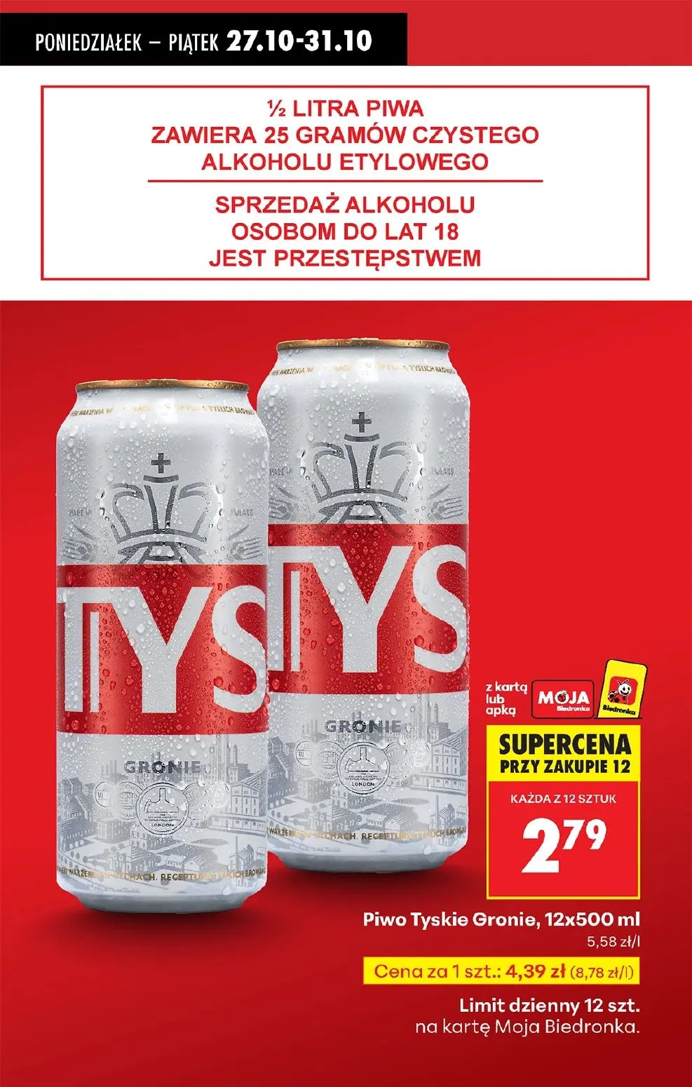 gazetka promocyjna Biedronka Lada tradycyjna. Od poniedziałku  - Strona 5