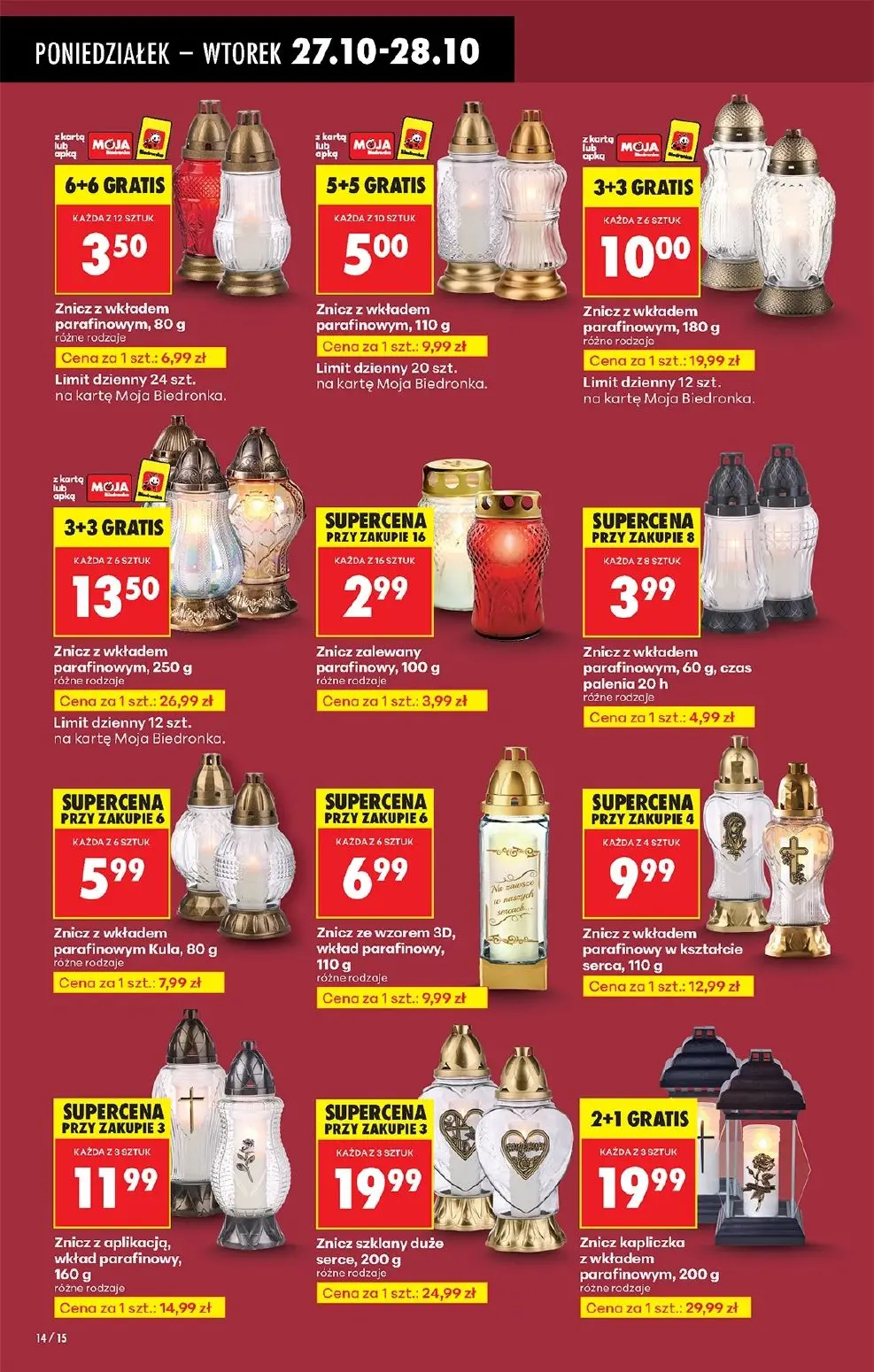 gazetka promocyjna Biedronka Lada tradycyjna. Od poniedziałku  - Strona 16