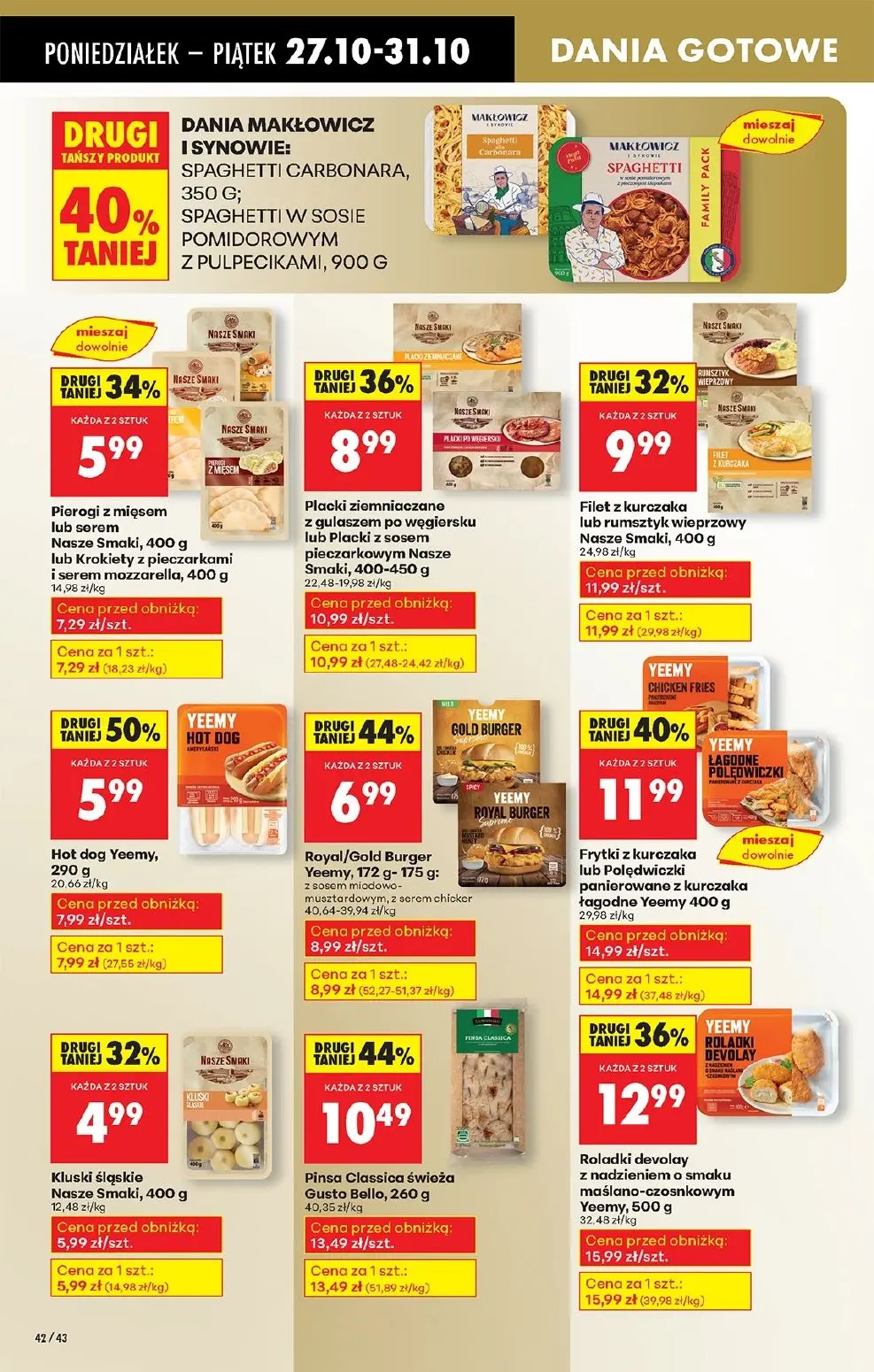gazetka promocyjna Biedronka Od poniedziałku  - Strona 52