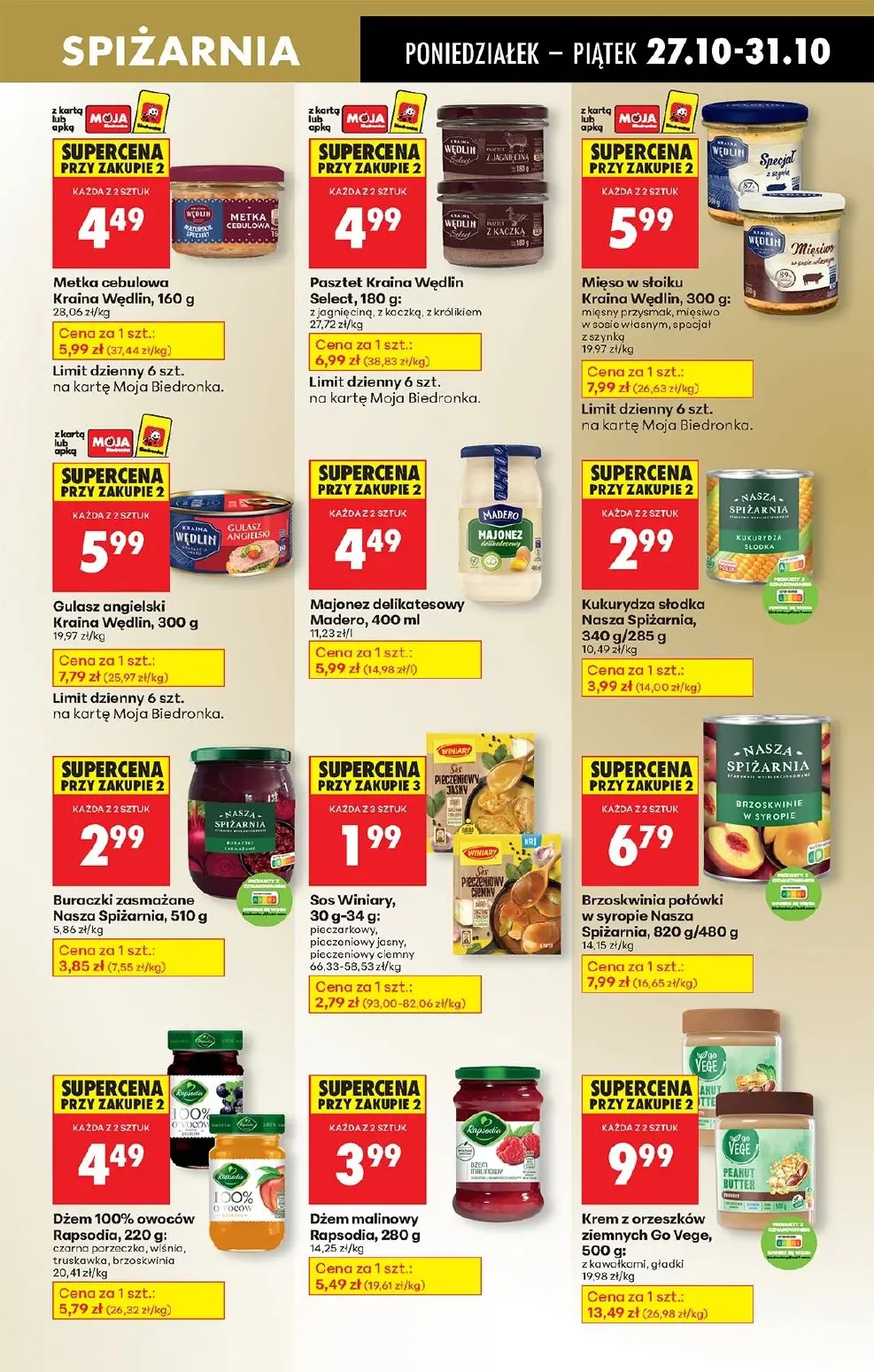 gazetka promocyjna Biedronka Od poniedziałku  - Strona 55