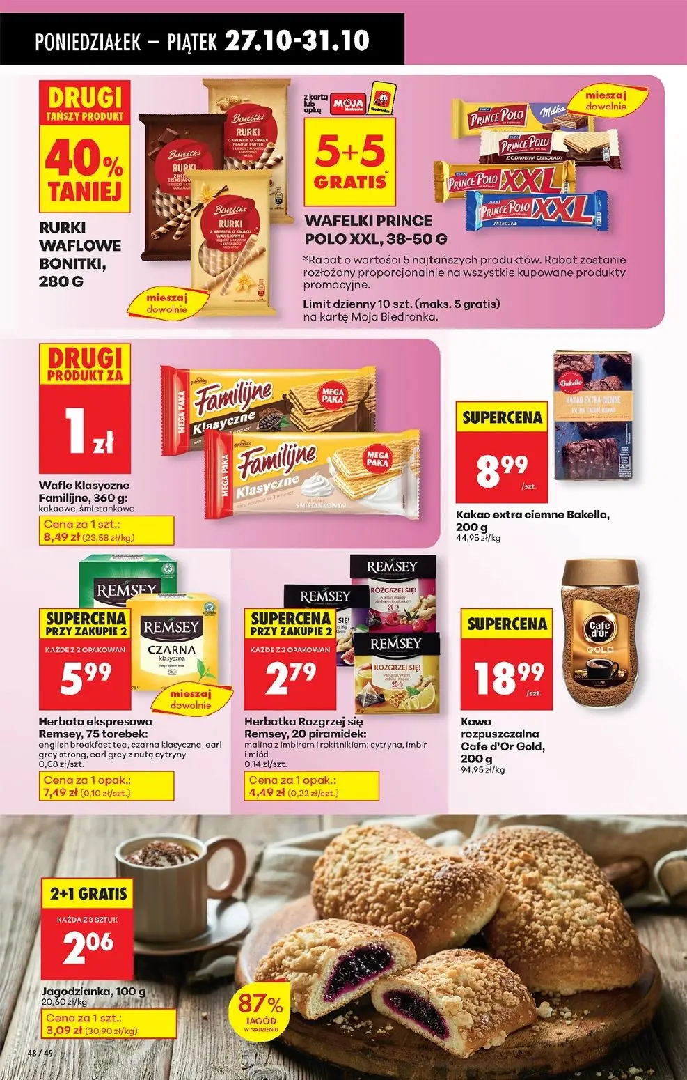 gazetka promocyjna Biedronka Od poniedziałku  - Strona 66