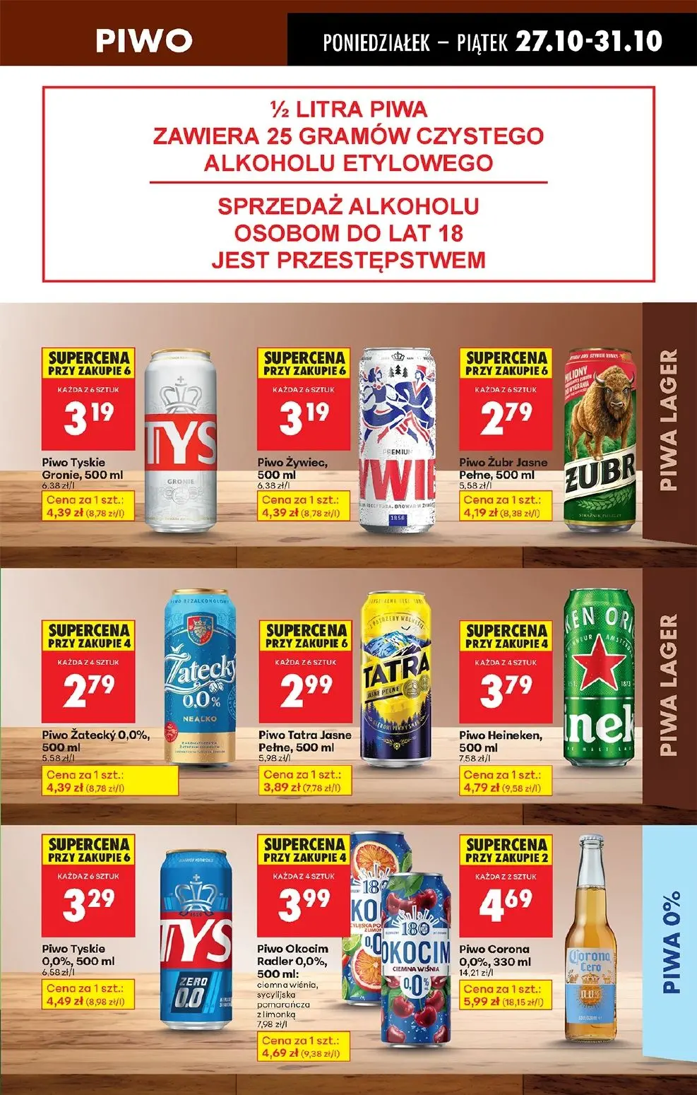 gazetka promocyjna Biedronka Od poniedziałku  - Strona 71