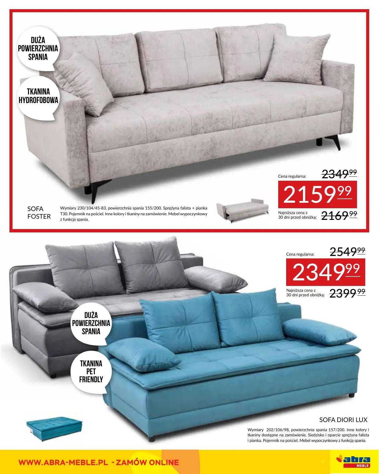 gazetka promocyjna abra meble Moc promocji - Strona 9