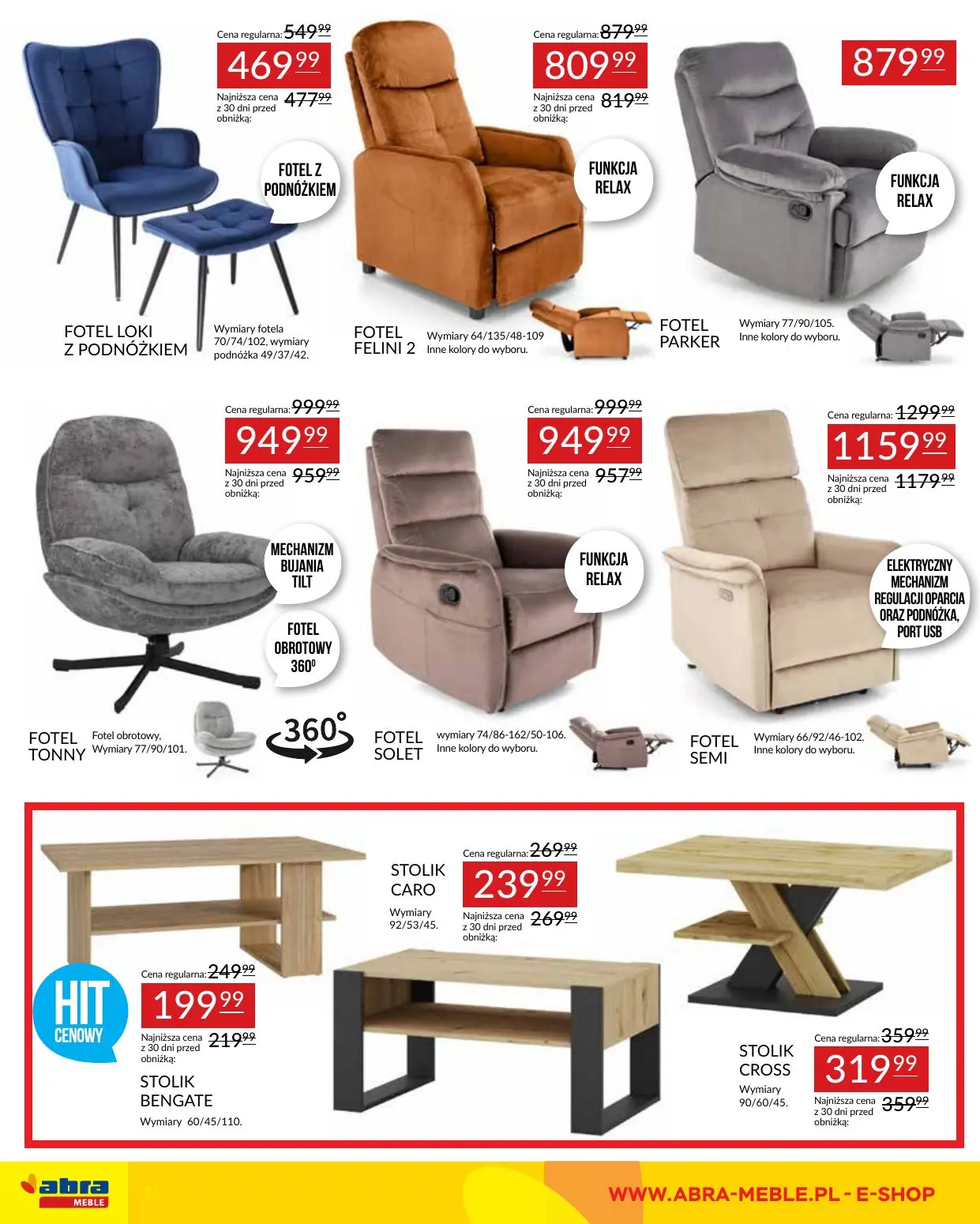 gazetka promocyjna abra meble Moc promocji - Strona 10