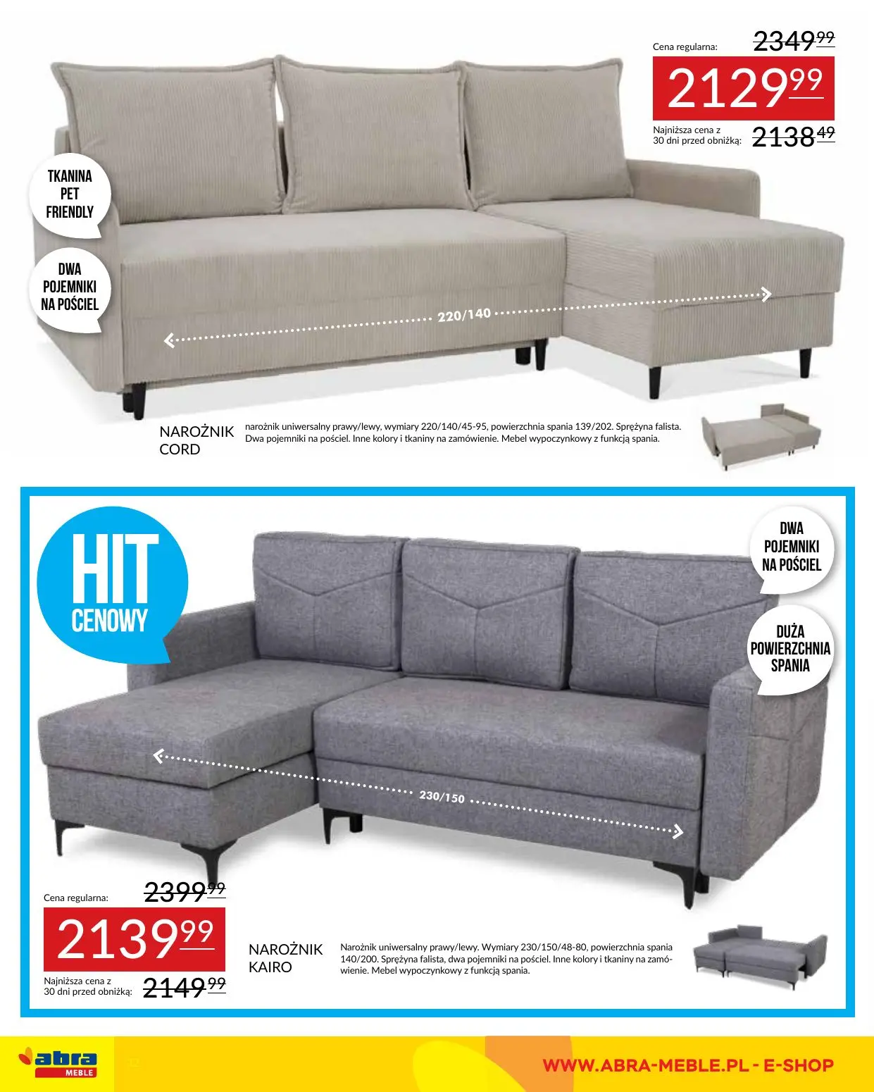 gazetka promocyjna abra meble Moc promocji - Strona 12