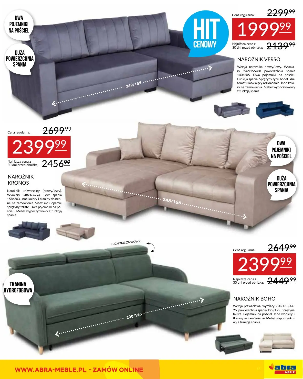 gazetka promocyjna abra meble Moc promocji - Strona 13