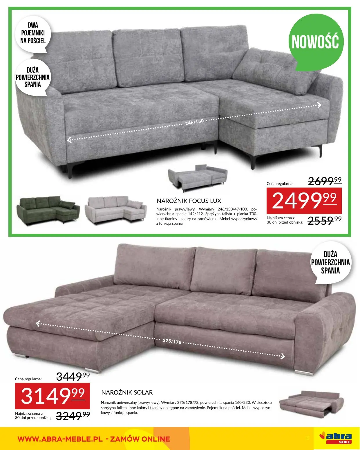 gazetka promocyjna abra meble Moc promocji - Strona 15