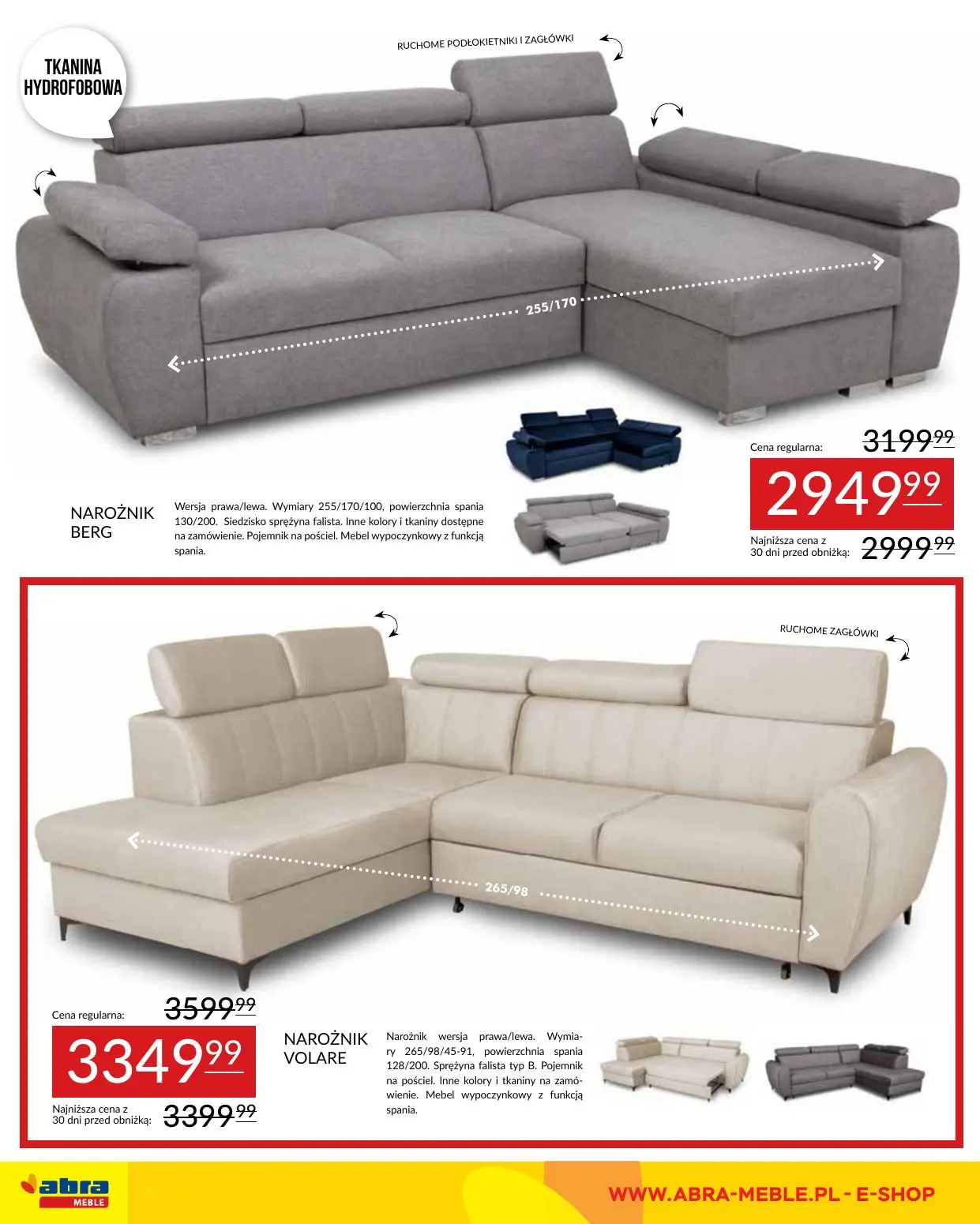 gazetka promocyjna abra meble Moc promocji - Strona 16