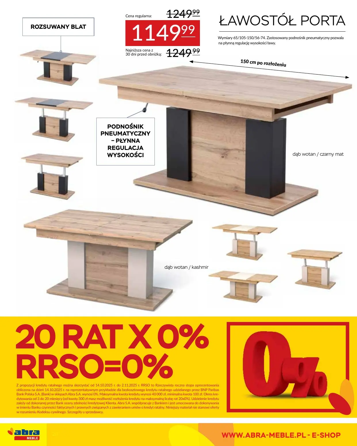 gazetka promocyjna abra meble Moc promocji - Strona 20