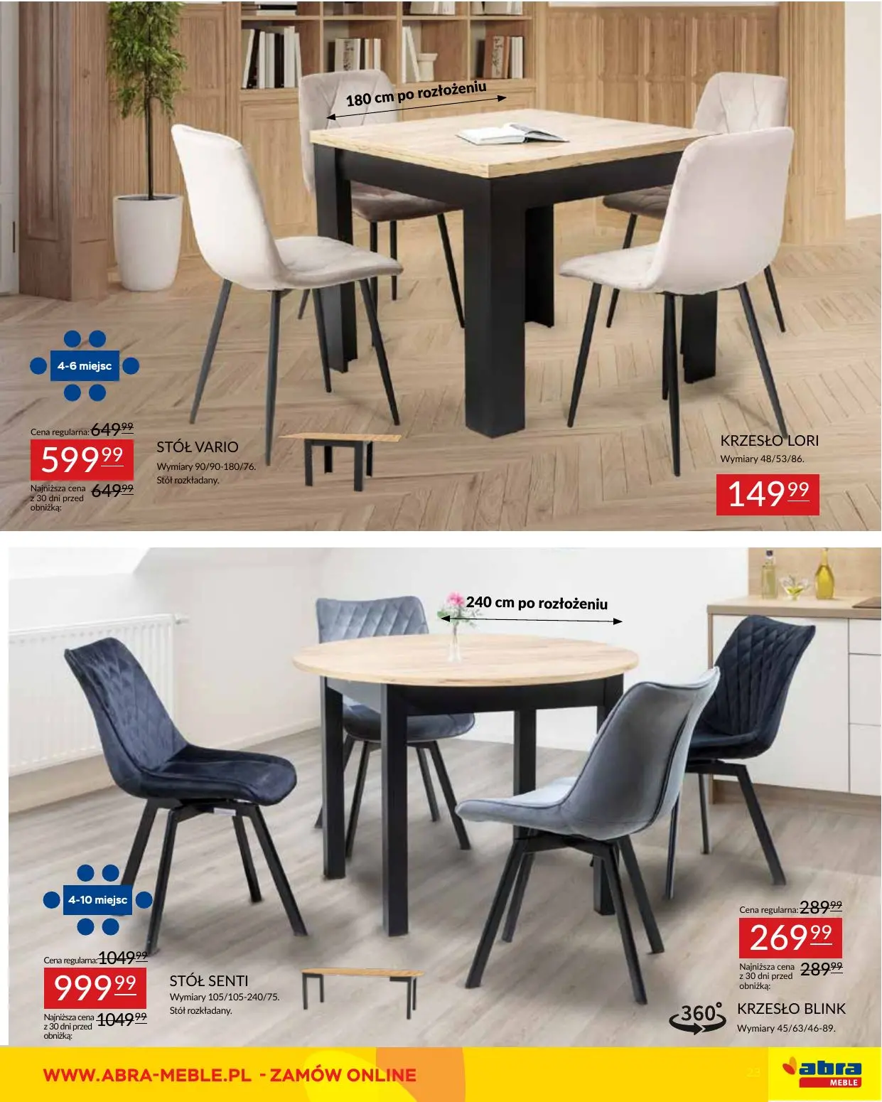 gazetka promocyjna abra meble Moc promocji - Strona 23