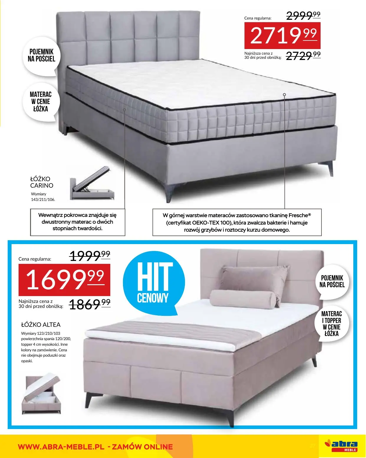 gazetka promocyjna abra meble Moc promocji - Strona 27