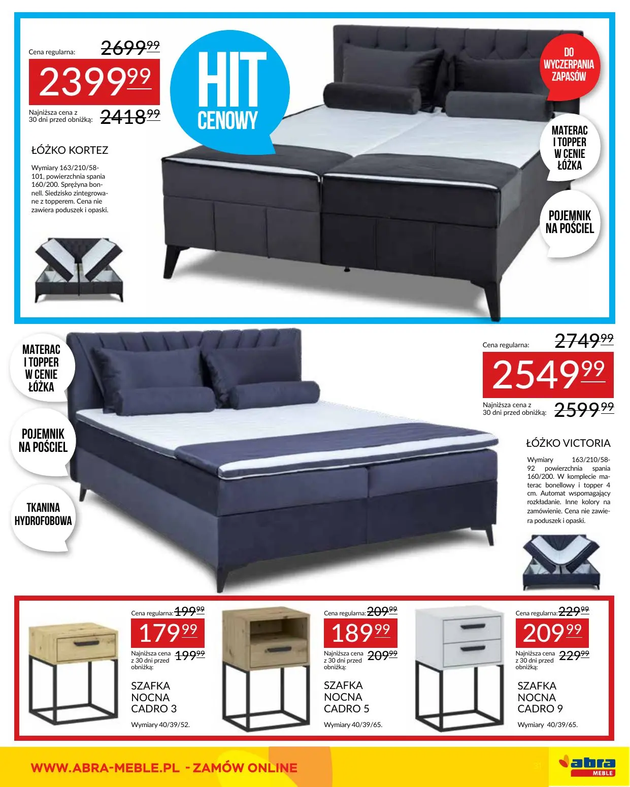 gazetka promocyjna abra meble Moc promocji - Strona 31