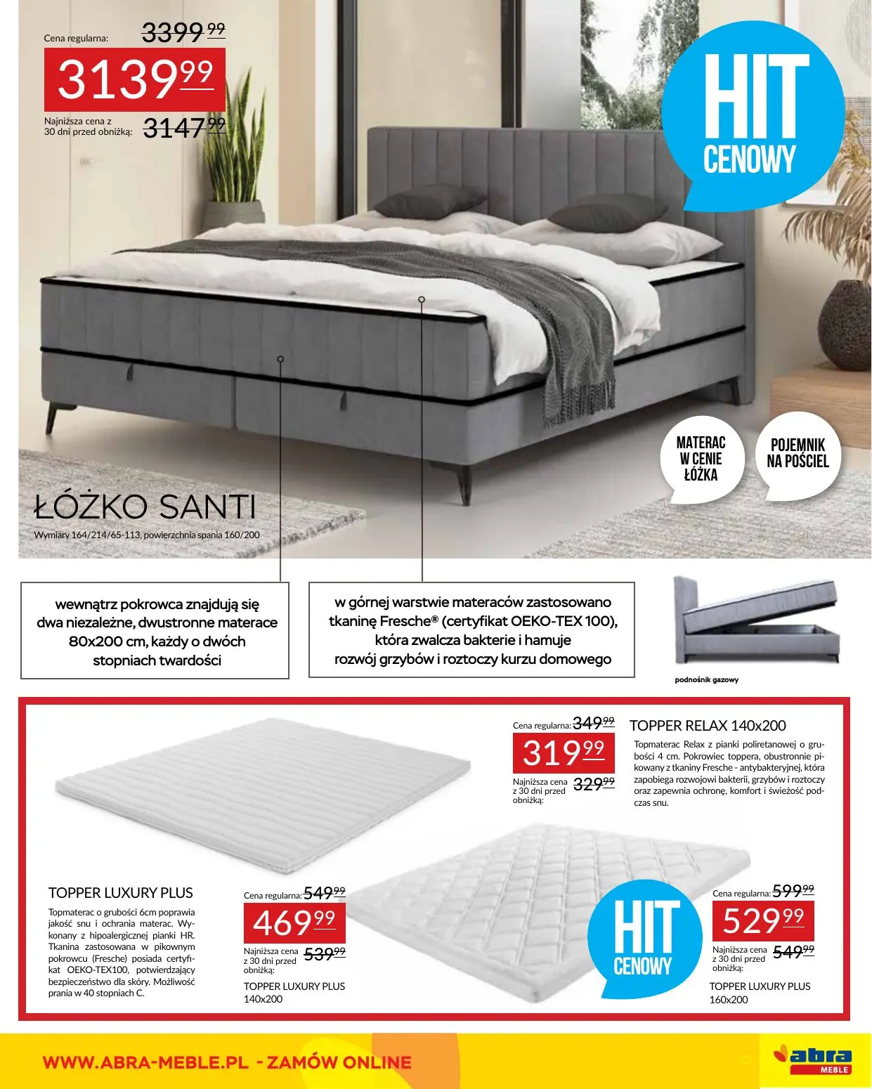 gazetka promocyjna abra meble Moc promocji - Strona 33