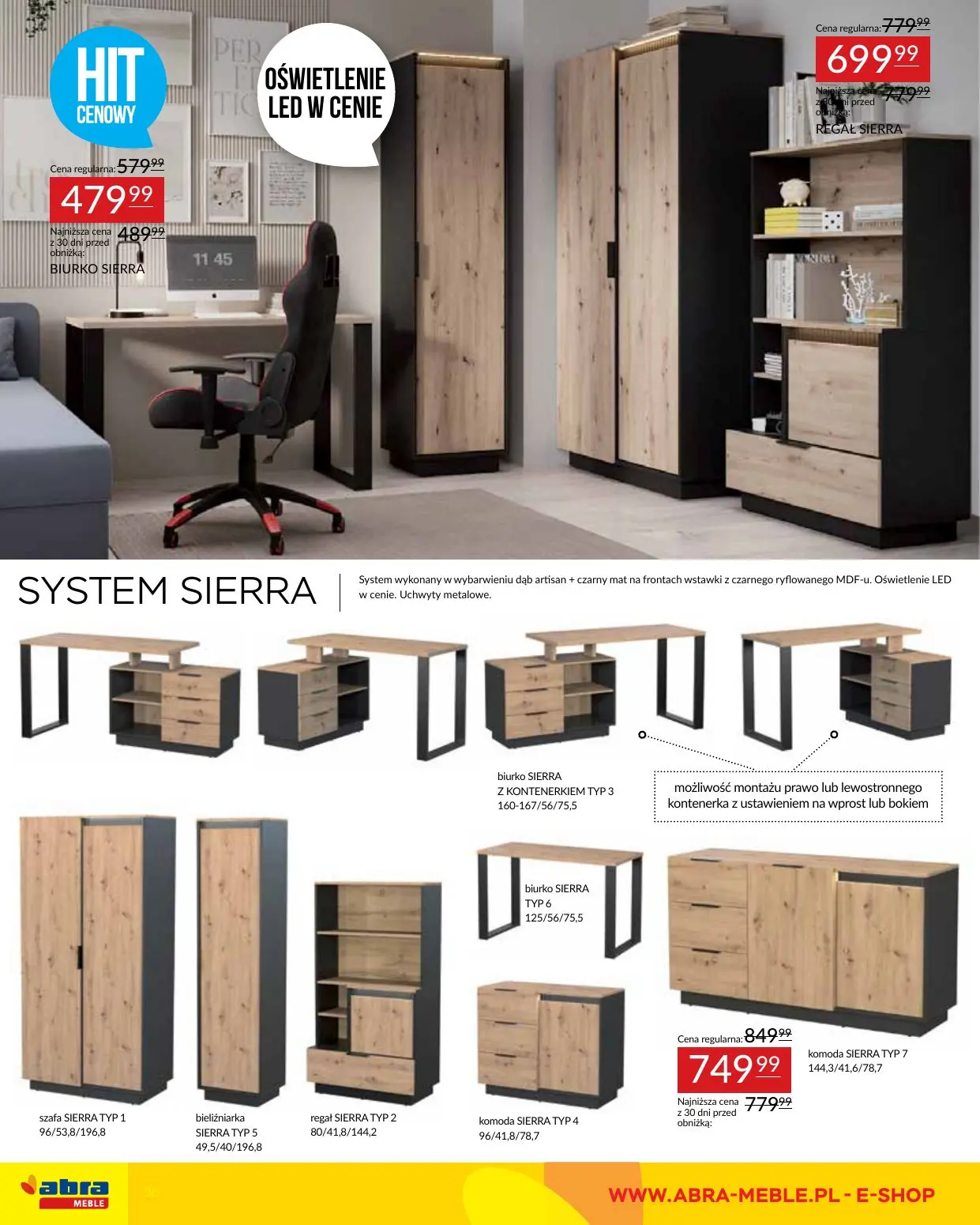 gazetka promocyjna abra meble Moc promocji - Strona 36