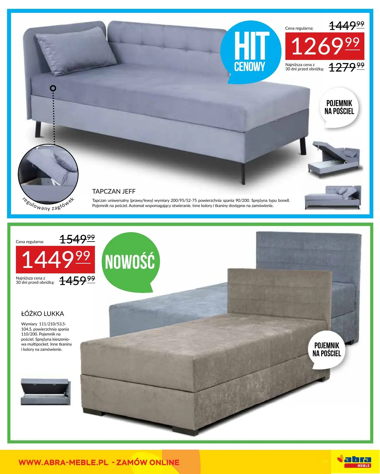 gazetka promocyjna abra meble Moc promocji - Strona 39