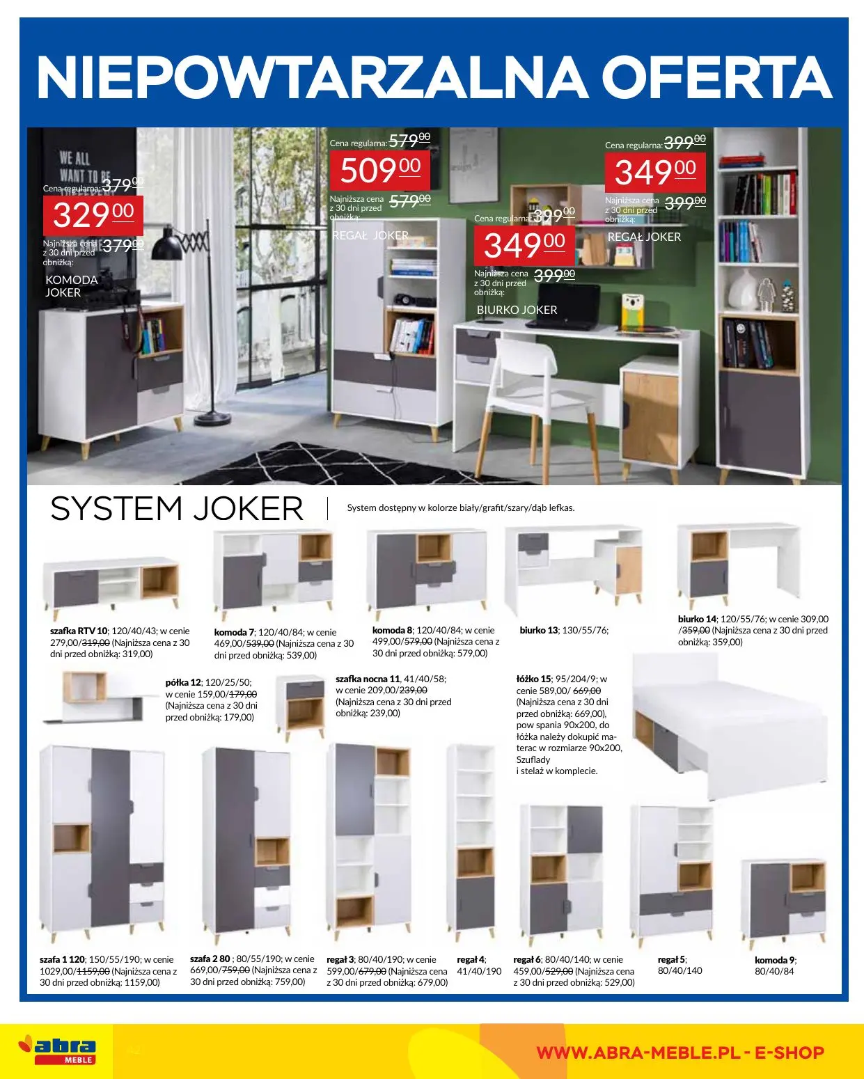 gazetka promocyjna abra meble Moc promocji - Strona 42